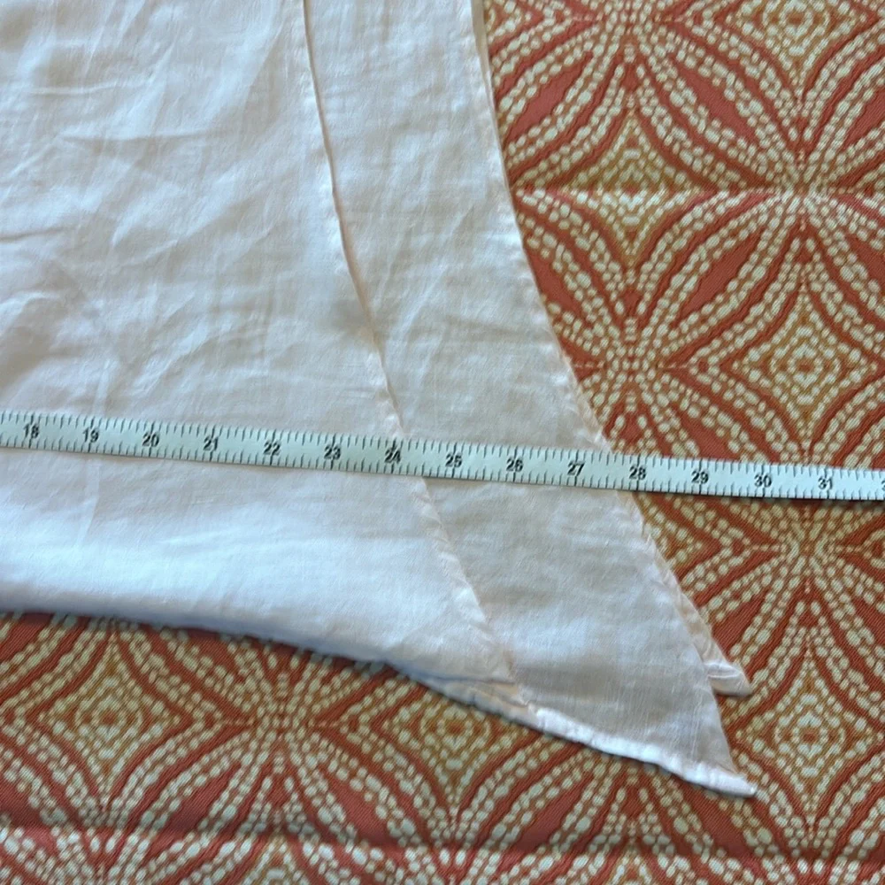 La Fixsun pale pink linen tunic EUC - Picture 9 of 10